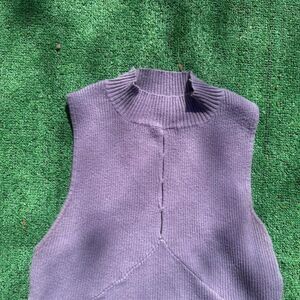 Kendall-kylie Women's Purple Crop-top